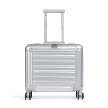 Travelite Next Rolling briefcase silver