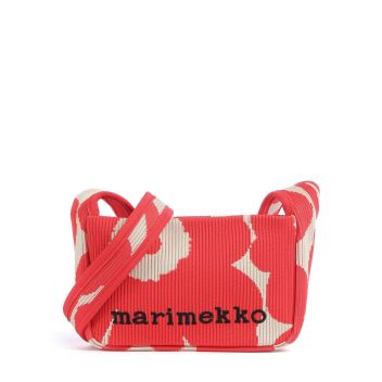Marimekko Unikko Knitted Crossbody bag red