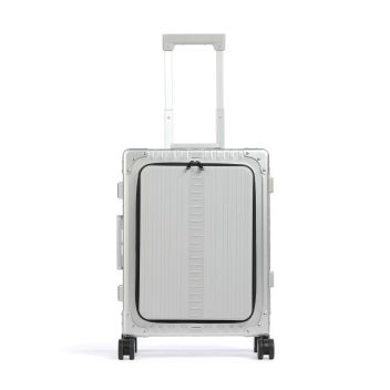 Aleon Domestic Carry-On FF Spinner (4 wheels) silver
