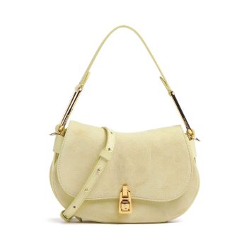 Coccinelle Magie Suede Shoulder bag yellow