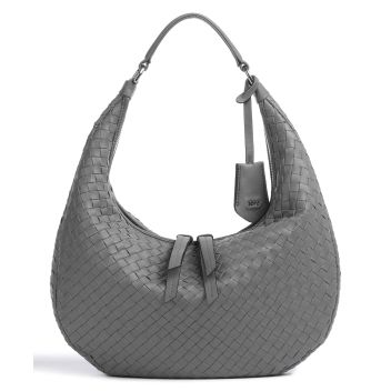 Abro Piuma Nana Hobo bag grey