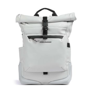 Piquadro Corner 2.0 Rolltop backpack white