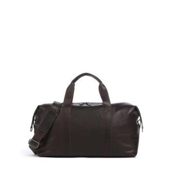 The Chesterfield Brand Cow Wax Pull Up Conor Weekend bag dark brown
