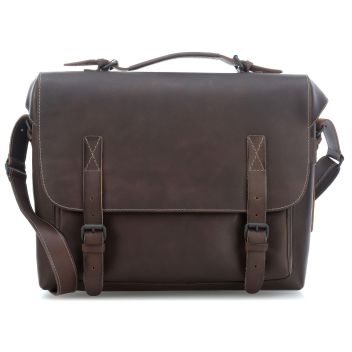 Aunts & Uncles Good Old Friends Big Fella Briefcase dark brown