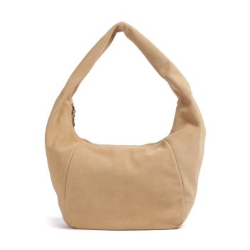 Liebeskind Farrah Suede M Hobo bag beige