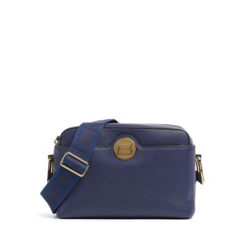 Coccinelle Liya Signature Crossbody bag dark blue