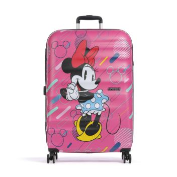 American Tourister Wavebreaker Disney Spinner (4 wheels) pink