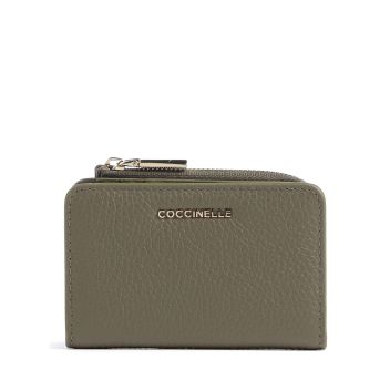 Coccinelle Metallic Soft Wallet olive-green