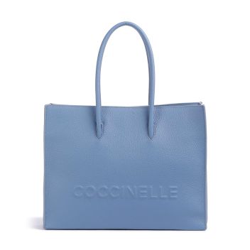 Coccinelle Myrtha Maxi Logo Tote bag blue
