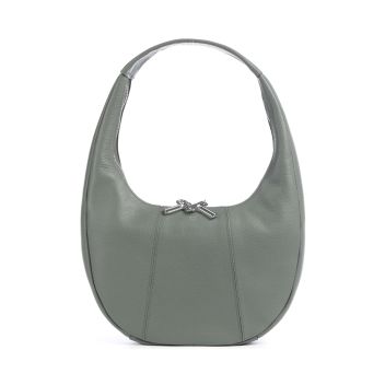 Le Tanneur Juliette Hobo bag olive-green