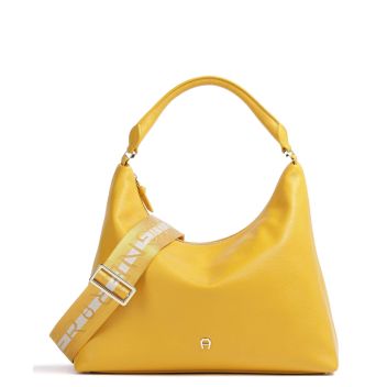 Aigner Zita M Hobo bag mustard yellow