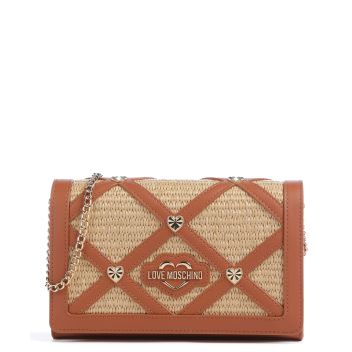 Love Moschino Smart Daily Crossbody bag brown