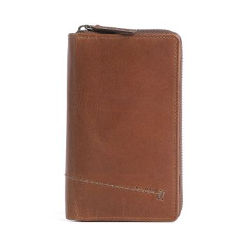 Aunts & Uncles Good Old Friends Goldfish RFID Wallet brown
