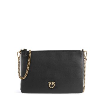 Pinko Flat Classic Crossbody bag black