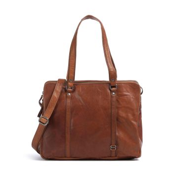 Spikes & Sparrow Bronco Tote bag cognac