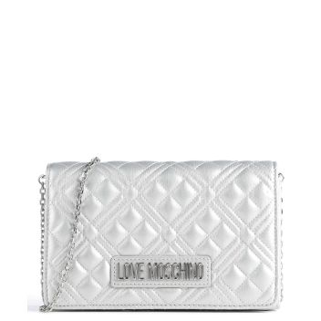 Love Moschino Smart Daily Crossbody bag silver