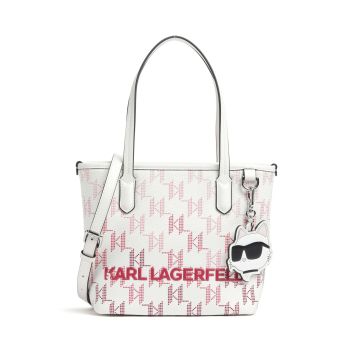 Karl Lagerfeld K/Ikonik 2.0 Handbag white