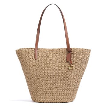 Coach Straw Tote bag nature