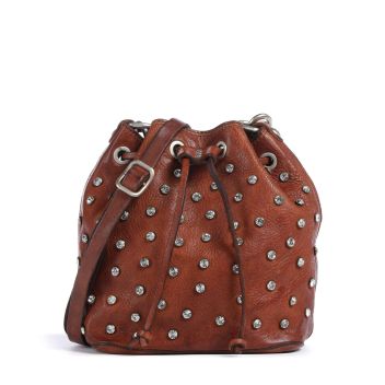 Campomaggi Bucket bag cognac