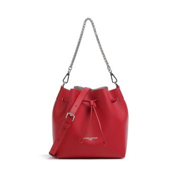 Lancaster Pur & Element City Bucket bag red