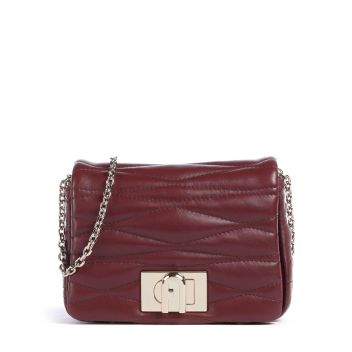 Furla 1927 Mini Soft Crossbody bag dark red
