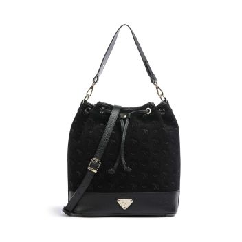 Maison Mollerus Stampato Niesen Bucket bag black