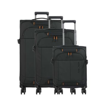 Travelite Briize Suitcase set (4 wheels) black