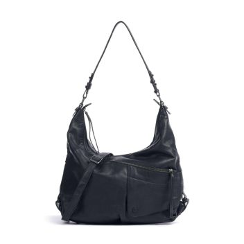 Aunts & Uncles Guerilla Gardeners June Hobo bag navy