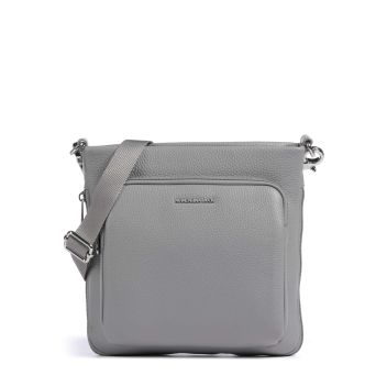 Mandarina Duck Mellow Leather Crossbody bag grey