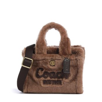 Coach Cargo Shearling 20 Crossbody bag brown