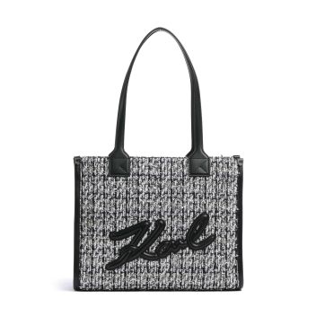 Karl Lagerfeld K/Skuare Medium Tote bag white/black