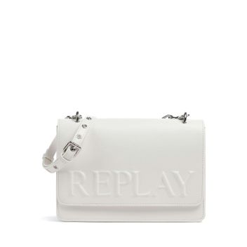 Replay Crossbody bag white