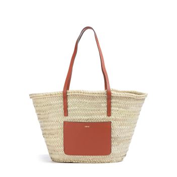 Abro Dalia Gemma Tote bag beige/orange