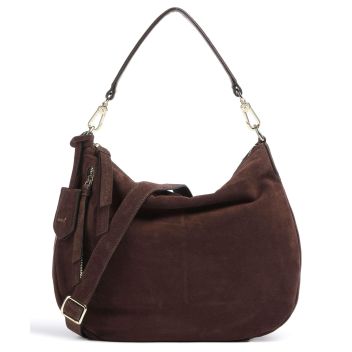 Abro Kaleido Juna Hobo bag dark brown