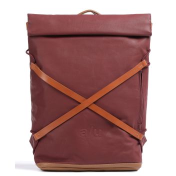 Aunts & Uncles Japan Osaka Rolltop backpack dark red
