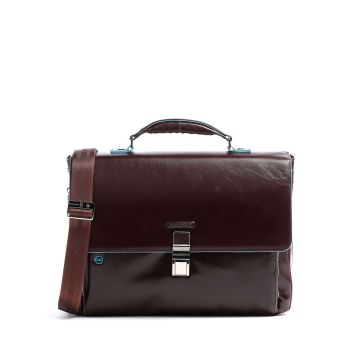 Piquadro Blue Square Briefcase brown