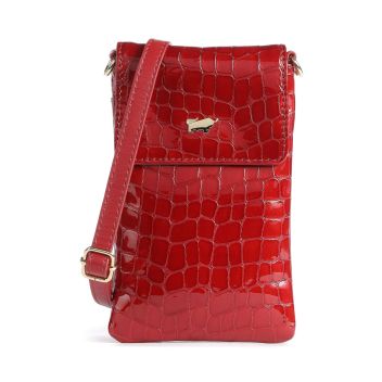 Braun Büffel Verona Phone bag red