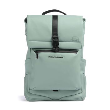 Piquadro Corner Special Rolltop backpack light green