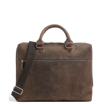 Leonhard Heyden Salisbury Briefcase dark brown