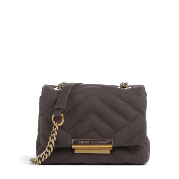 Armani Exchange Victoria Mini Crossbody bag dark brown