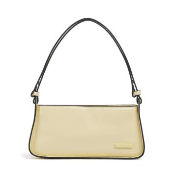 Liebeskind Franzis Lack Distressed S Shoulder bag vanilla yellow