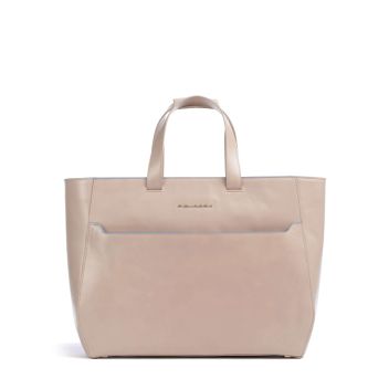 Piquadro Blue Square Briefcase antique pink