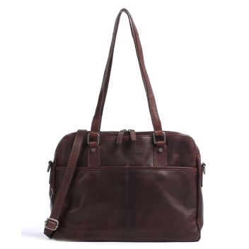 The Chesterfield Brand Barcelona Shoulder bag dark brown
