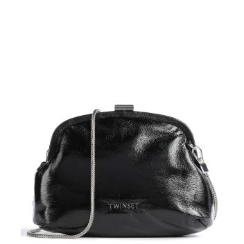 Twinset Shiny Crossbody bag black