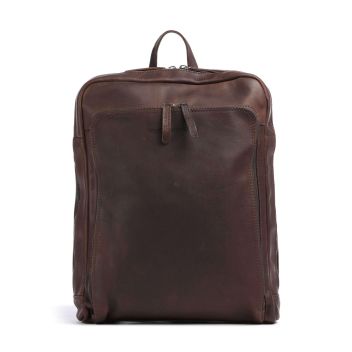 The Chesterfield Brand Cow Wax Pull Up Jasper Backpack brown