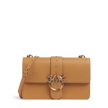 Pinko Love One Classic Crossbody bag light brown
