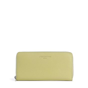 Liebeskind Hera Sally Small Pebble Wallet yellow green