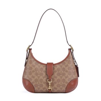 Coach Hamptons Signature Shoulder bag brown