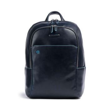 Piquadro Blue Square Laptop backpack dark blue