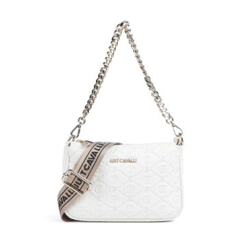 Just Cavalli All Over Gothic Style 2 Shoulder bag white